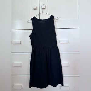 Sleeveless Black Cotton Madewell dress